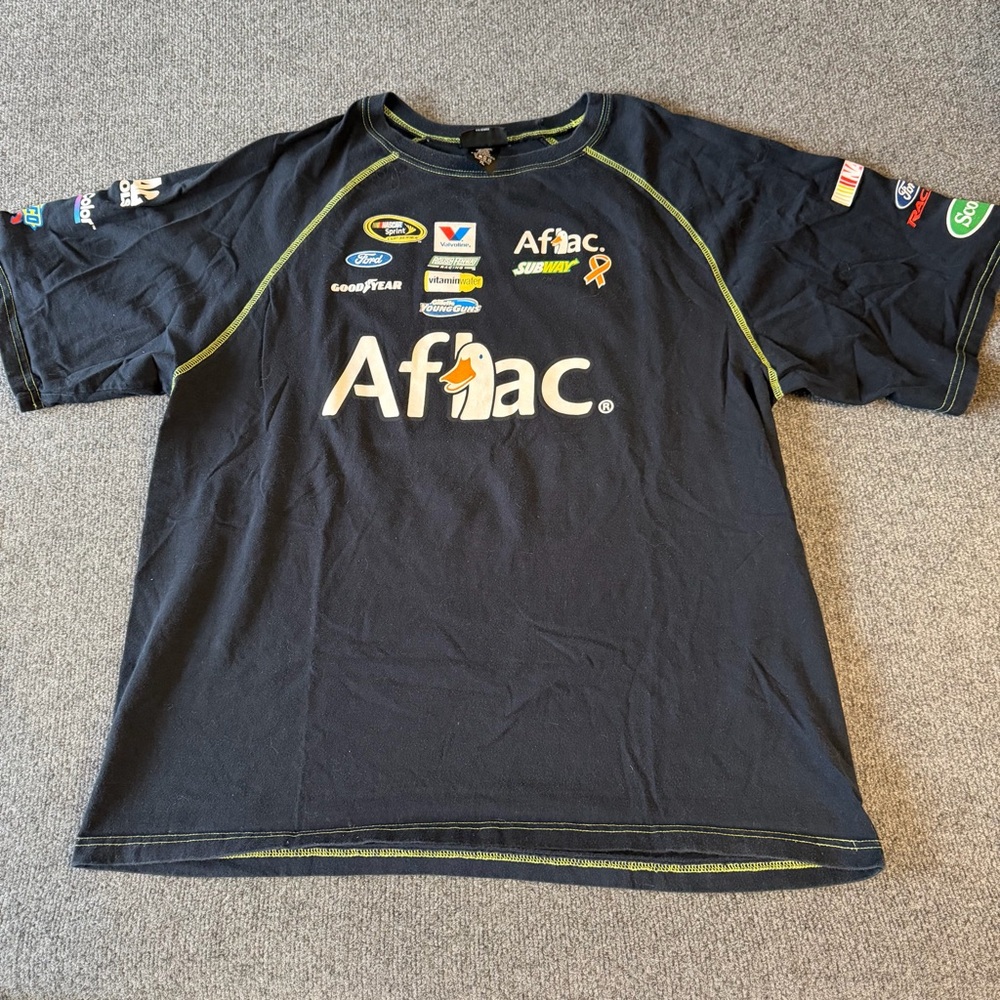 Chase Authentics Black Racing Graphic Tee